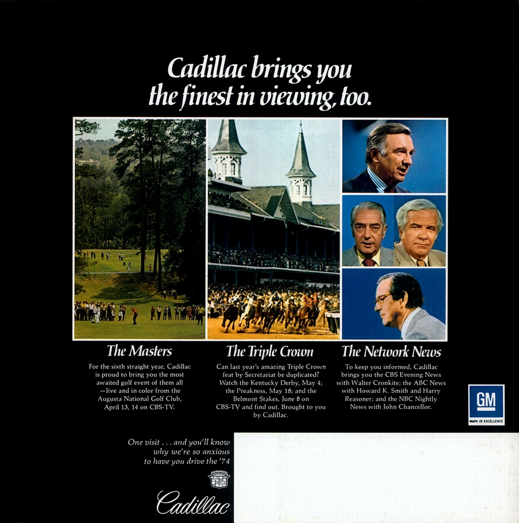 1974 Cadillac Quality Car Brochure Page 6